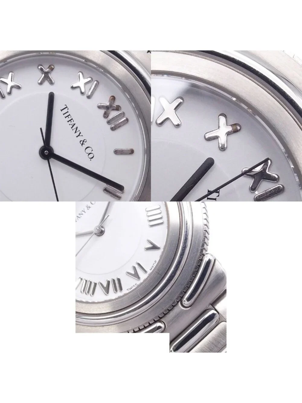 Tiffany & Co Intaglio White Dial SS Watch